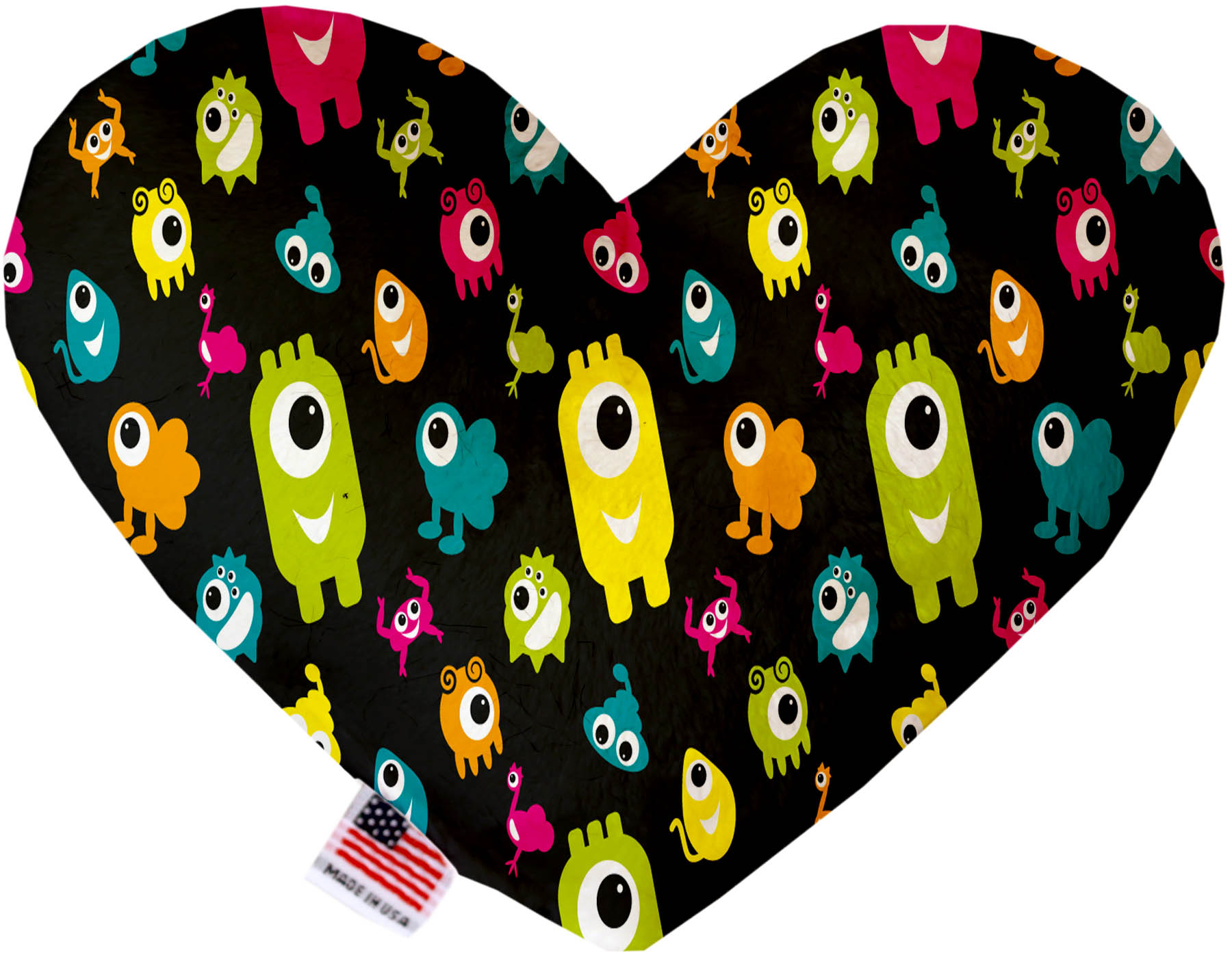 Monster Zoo 6 Inch Heart Dog Toy